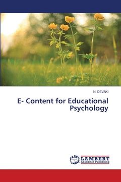 portada E- Content for Educational Psychology (in English)