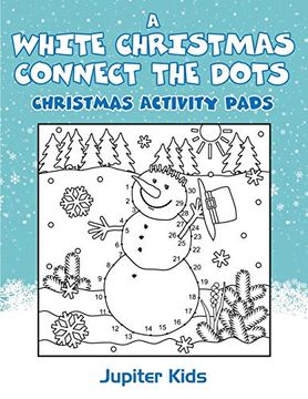 portada A White Christmas Connect the Dots: Christmas Activity Pads (en Inglés)