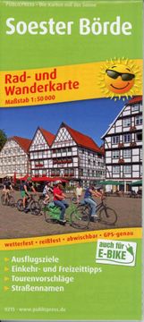 portada Soester Börde: Rad- und Wanderkarte mit Ausflugszielen, Einkehr- & Freizeittipps, Wetterfest, Reißfest, Abwischbar, Gps-Genau. 1: 50000 (Rad- und Wanderkarte: Ruwk) (en Alemán)