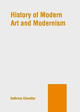 portada History of Modern art and Modernism (in English)