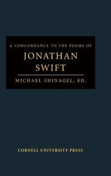 portada a concordance to the poems of jonathan swift (en Inglés)