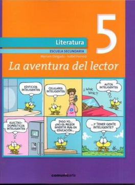 portada Aventura del Lector 5 Comunicarte Literatura Escuela Secundaria