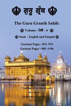 portada The Guru Granth Sahib (Volume - 6) (en Inglés)
