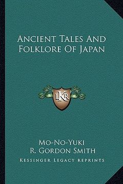 portada ancient tales and folklore of japan (en Inglés)