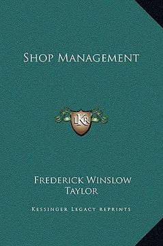 portada shop management (en Inglés)