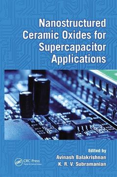 portada Nanostructured Ceramic Oxides for Supercapacitor Applications (in English)