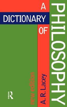 portada a dictionary of philosophy: third edition (en Inglés)