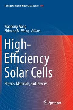 portada High-Efficiency Solar Cells: Physics, Materials, and Devices (en Inglés)