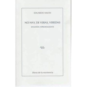 portada No Hay, de Veras, Veredas (in Spanish)