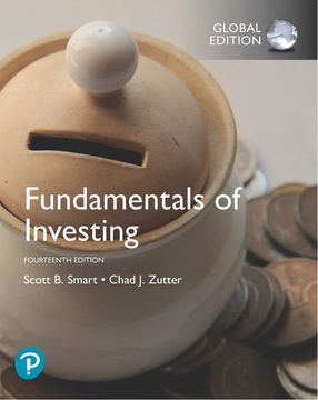 portada Fundamentals of Investing Plus Pearson Mylab Finance With Pearson Etext, Global Edition