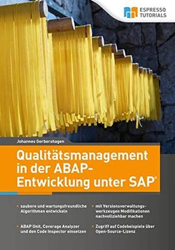 portada Qualitätsmanagement in der Abap-Entwicklung Unter sap (en Alemán)