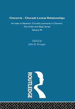 portada Cheremis-Chuvash Lexial Relationships (Uralic & Altaic)