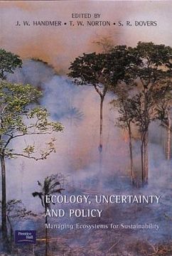 portada ecology, uncertanty and policy (en Inglés)