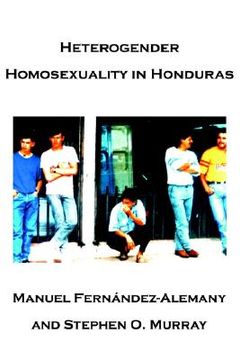 portada heterogender homosexuality in honduras (en Inglés)