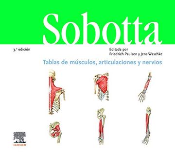 portada Sobotta. Tablas de Músculos, Articulaciones y Nervios - 3ª Edición (in Spanish)
