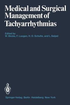portada medical and surgical management of tachyarrhythmias (en Inglés)