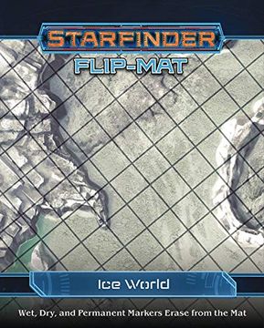 portada Starfinder Flip-Mat: Ice World (en Inglés)