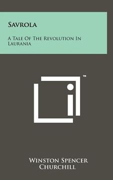 portada savrola: a tale of the revolution in laurania