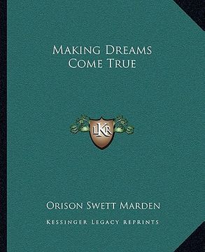 portada making dreams come true (en Inglés)