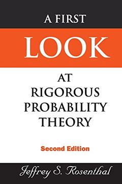 portada First Look at Rigorous Probability Theory, a (en Inglés)