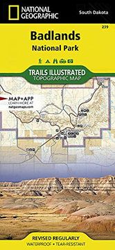 portada Badlands National Park: Trails Illustrated National Parks (National Geographic Trails Illustrated Map) (in English)