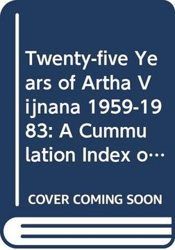 portada Twenty Five Years of Artha Vijnana 1959-83