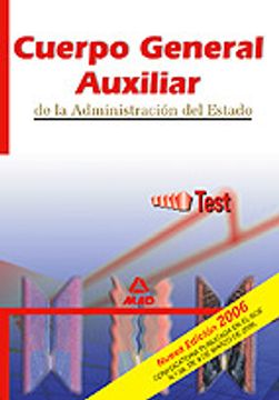portada Cuerpo General Auxiliar de la Administracion del Estado: Test (in Spanish)