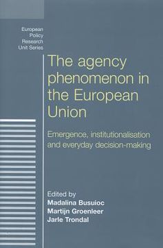 portada the agency phenomenon in the european union