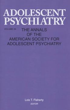 portada Adolescent Psychiatry, v. 26
