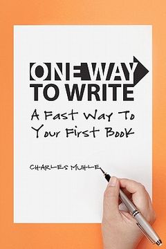 portada one way to write (en Inglés)