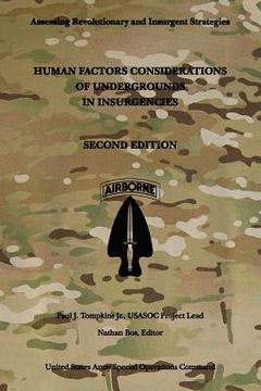 portada Human Factors Considerations of Undergrounds in Insurgencies: Second Edition (en Inglés)