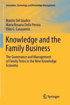 portada knowledge and the family business (in English)