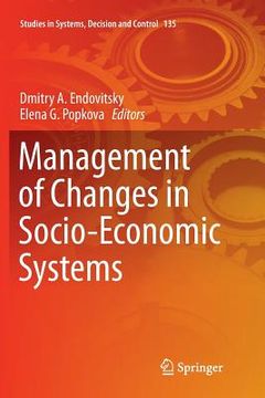 portada Management of Changes in Socio-Economic Systems (en Inglés)