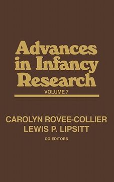 portada advances in infancy research, volume 7 (in English)