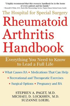 portada The Hospital for Special Surgery Rheumatoid Arthritis Handbook (en Inglés)