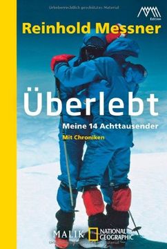 portada Überlebt: Meine 14 Achttausender (en Alemán)