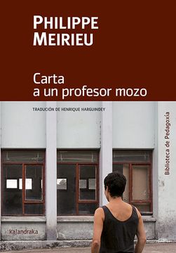 portada Carta a un Profesor Mozo (in Galician)
