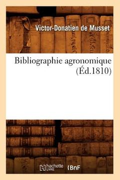 portada Bibliographie Agronomique (Éd.1810) (in French)