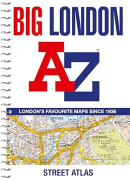 portada Big London a-z Street Atlas (en Inglés)