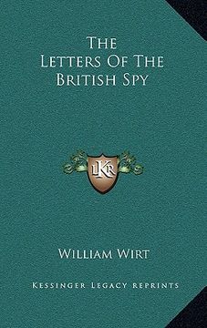 portada the letters of the british spy (en Inglés)