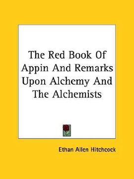 portada the red book of appin and remarks upon alchemy and the alchemists (en Inglés)