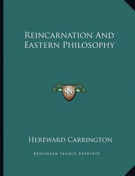 portada reincarnation and eastern philosophy