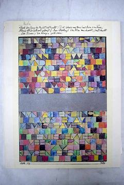 portada Klee: óleos, acuarelas, dibujos y grabaods: 19 de mayo al 28 de junio de 1981: Fundación Joan Miró, Centre d'Estudis d'Art Contemporáni, Barcelona