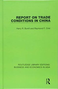 portada Report on Trade Conditions in China (en Inglés)