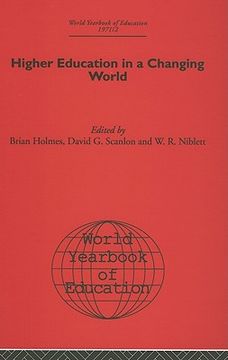 portada world yearbook of education: higher education in a changing world (en Inglés)