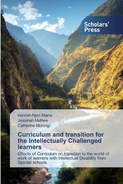 portada Curriculum and transition for the Intellectually Challenged learners (en Inglés)