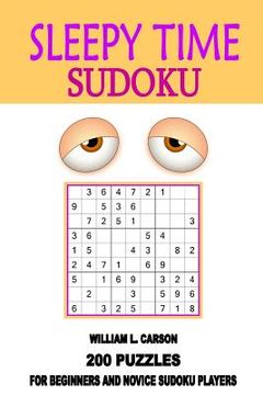 portada Sleepy Time Sudoku (en Inglés)