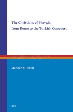 portada The Christians of Phrygia from Rome to the Turkish Conquest