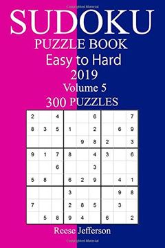 portada 300 Medium to Hard Sudoku Puzzle Book 2019 