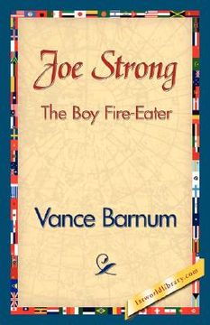 portada joe strong the boy fire-eater (in English)